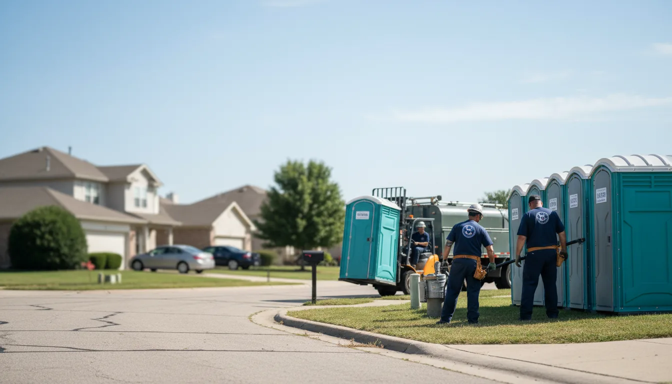 Porta Potty Rental in Corinth, TX near me